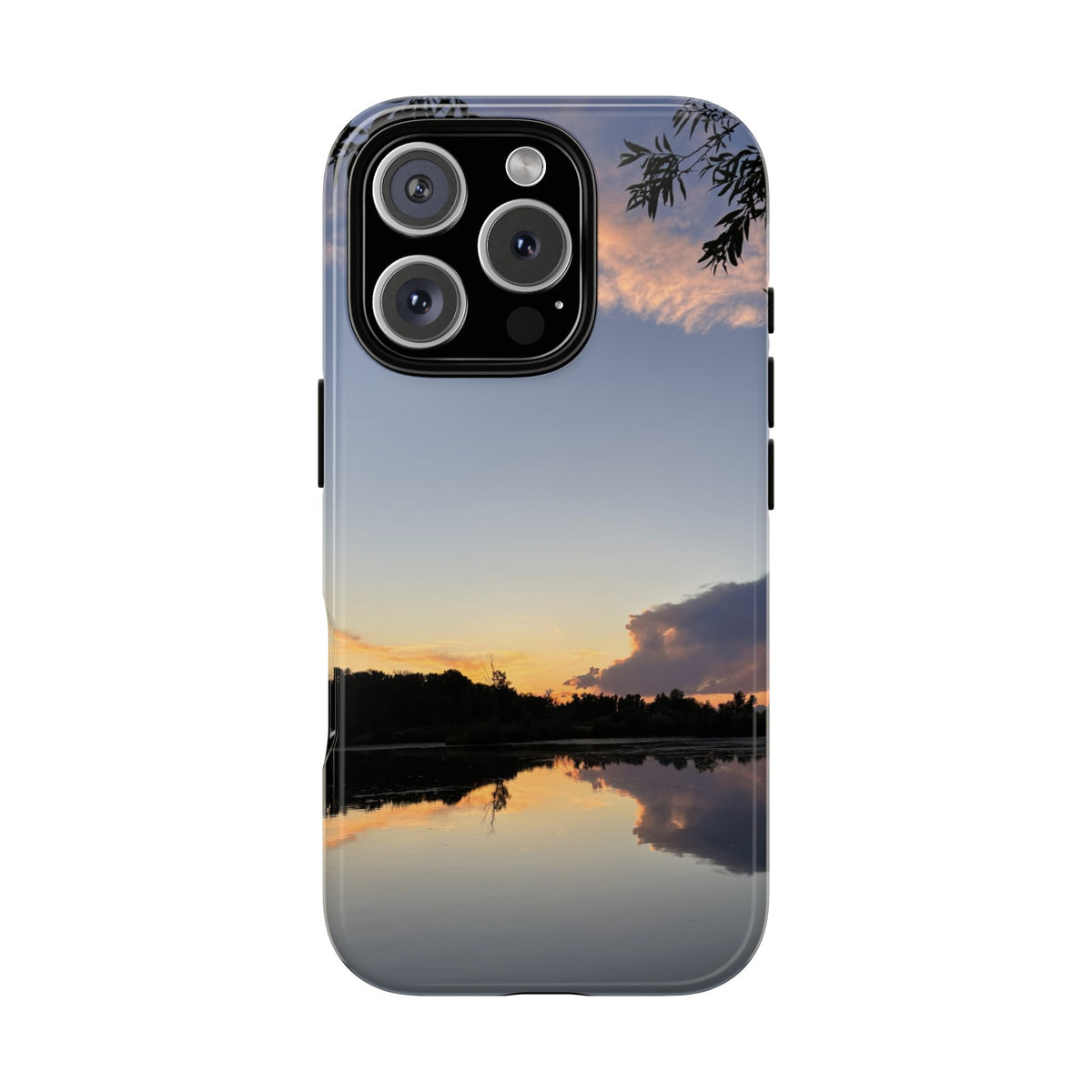 Ellensburg, Washington Sunset Lake Reflection Tough Phone Case