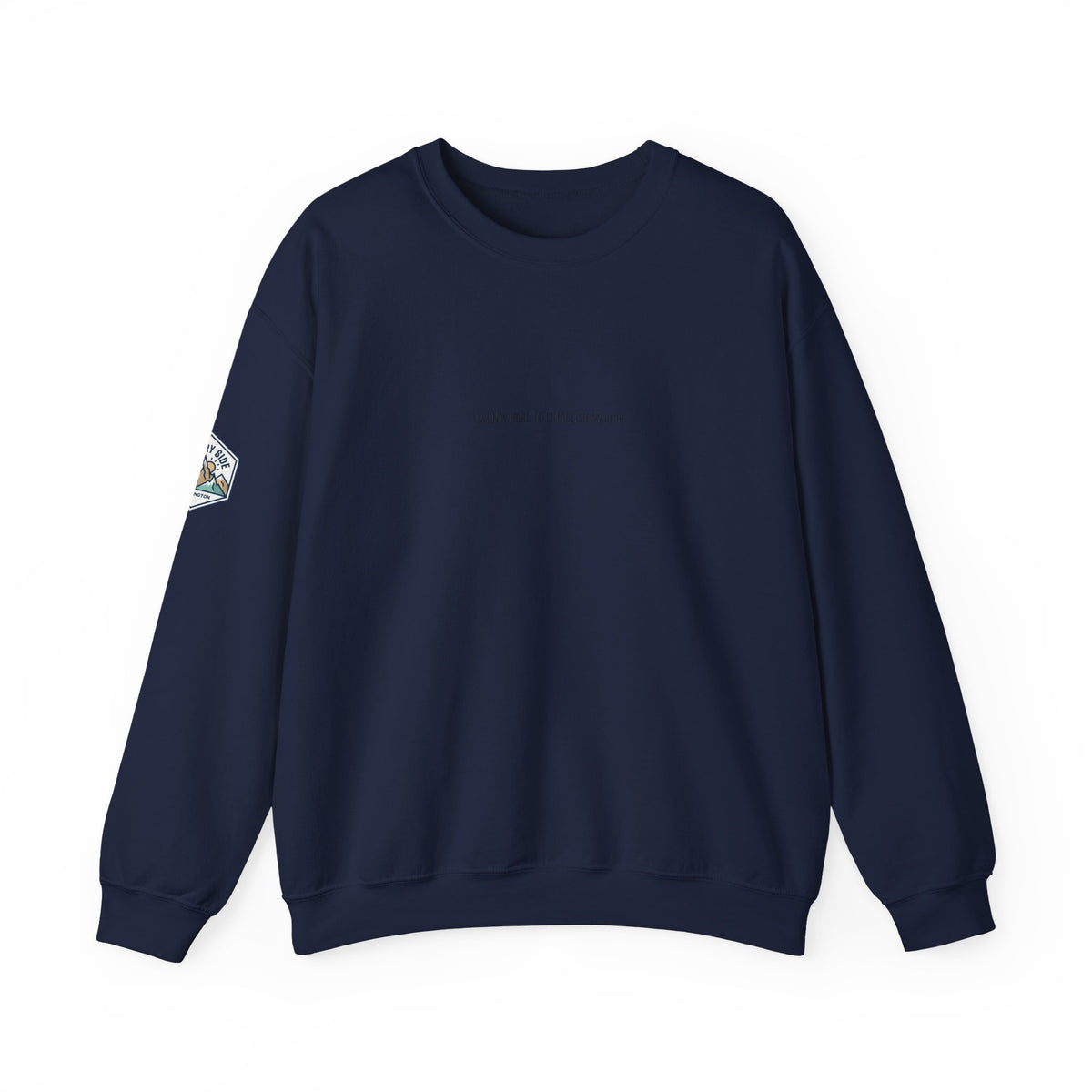 I Am Only Here for an Alibi Minimalist Crewneck Sweatshirt
