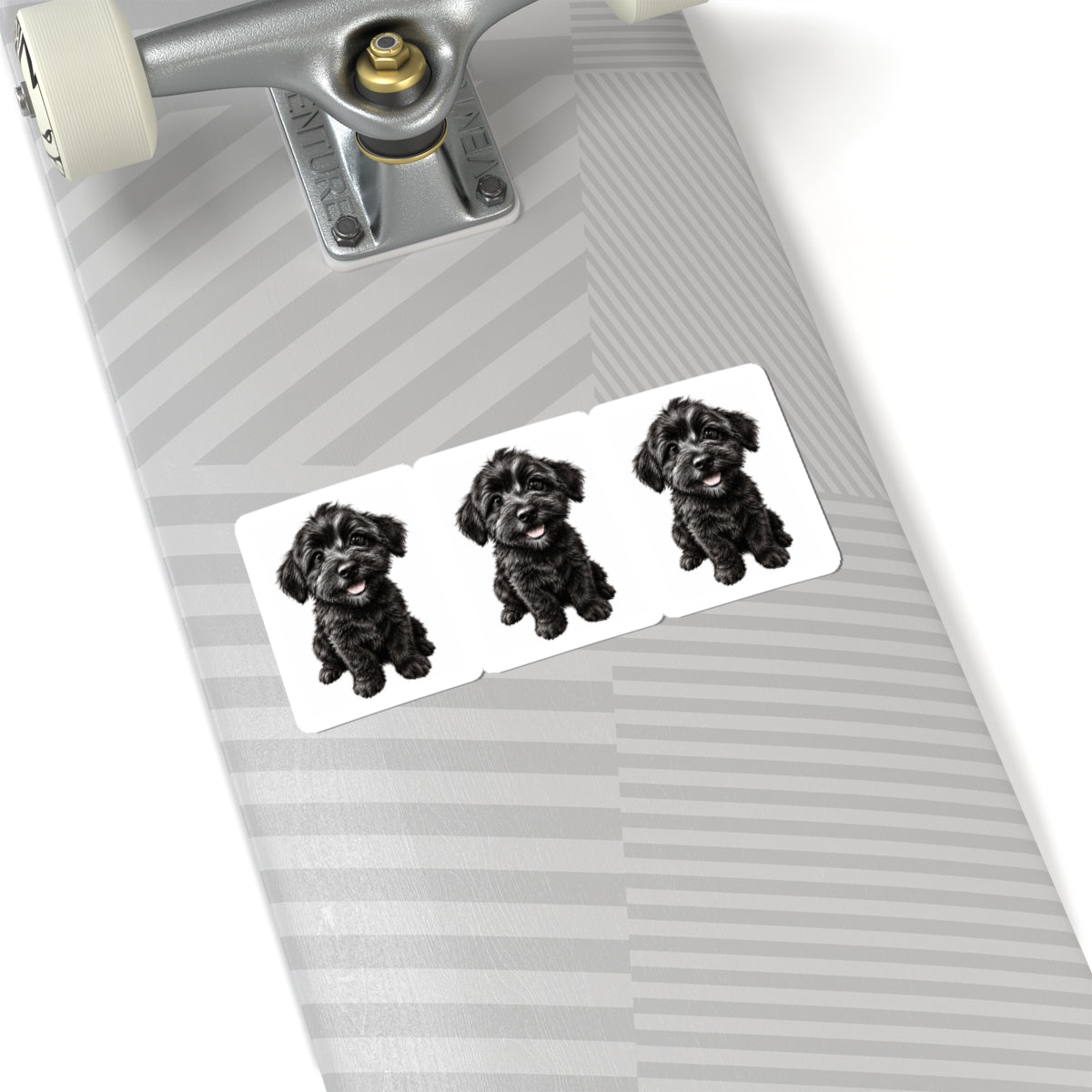 Schnoodle Puppy Kiss-Cut Stickers