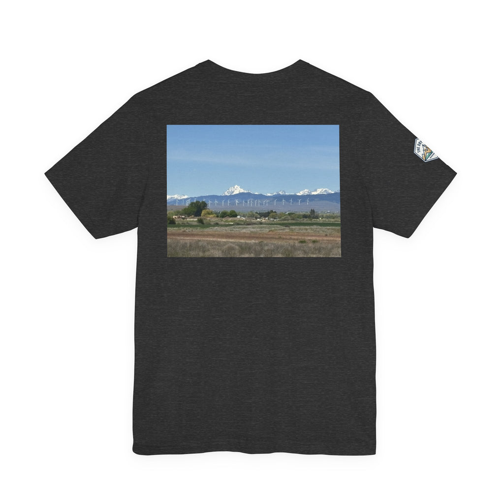 Mt. Stuart Photo T-Shirt Back: Ellensburg Edition