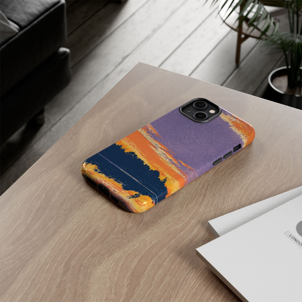 Coque de téléphone résistante Sunset Lake