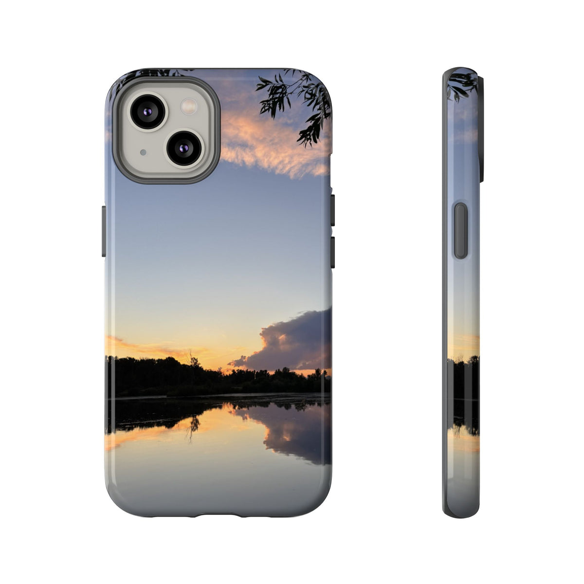 Ellensburg, Washington Sunset Lake Reflection Tough Phone Case