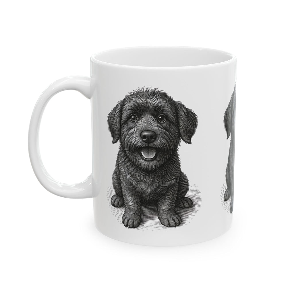 Adorable Puppy Ceramic Mug