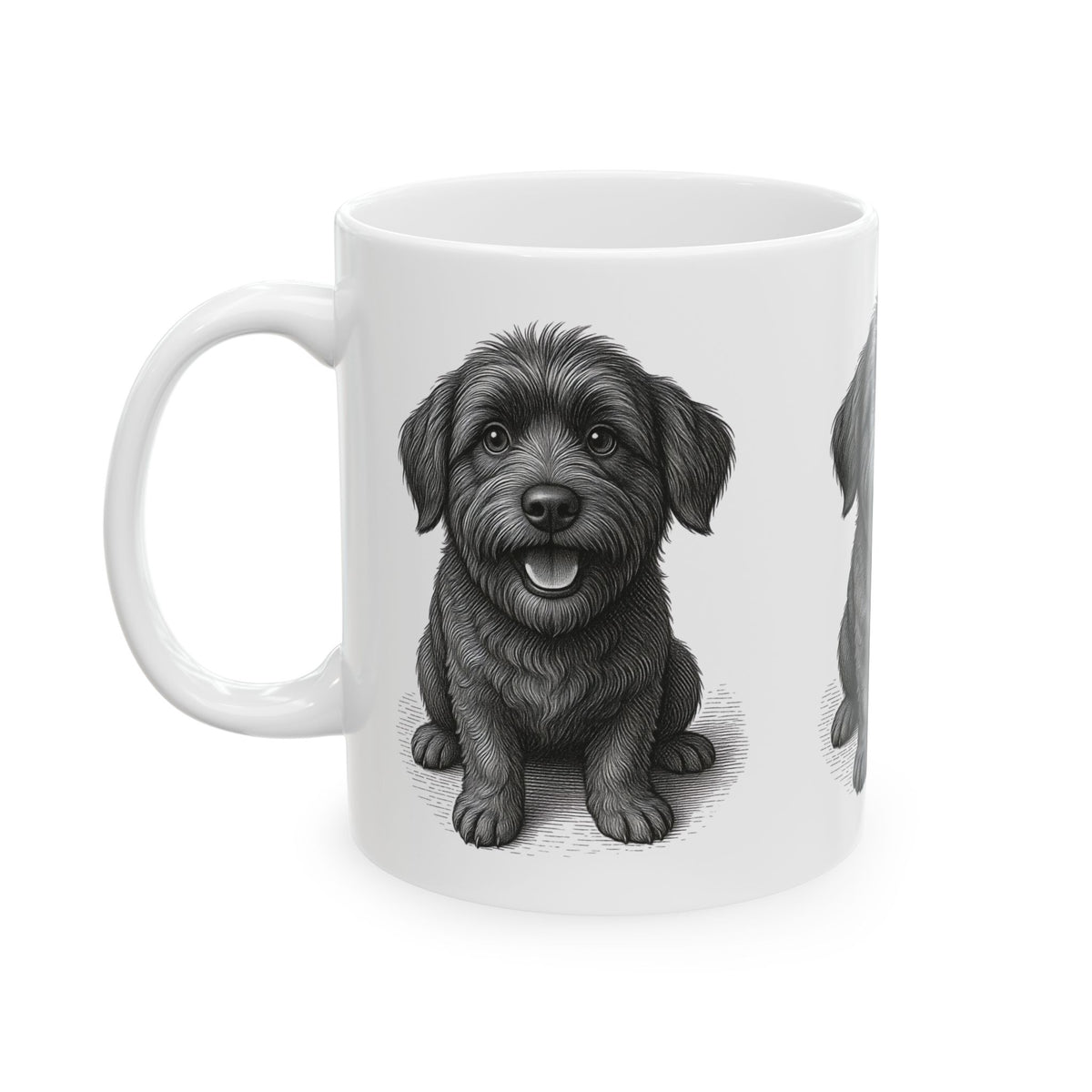 Adorable Puppy Ceramic Mug