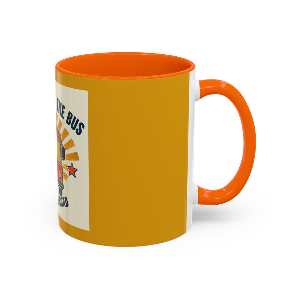 I’m Driving the Bus Get Out the Road Retro Bus Coffee Mug