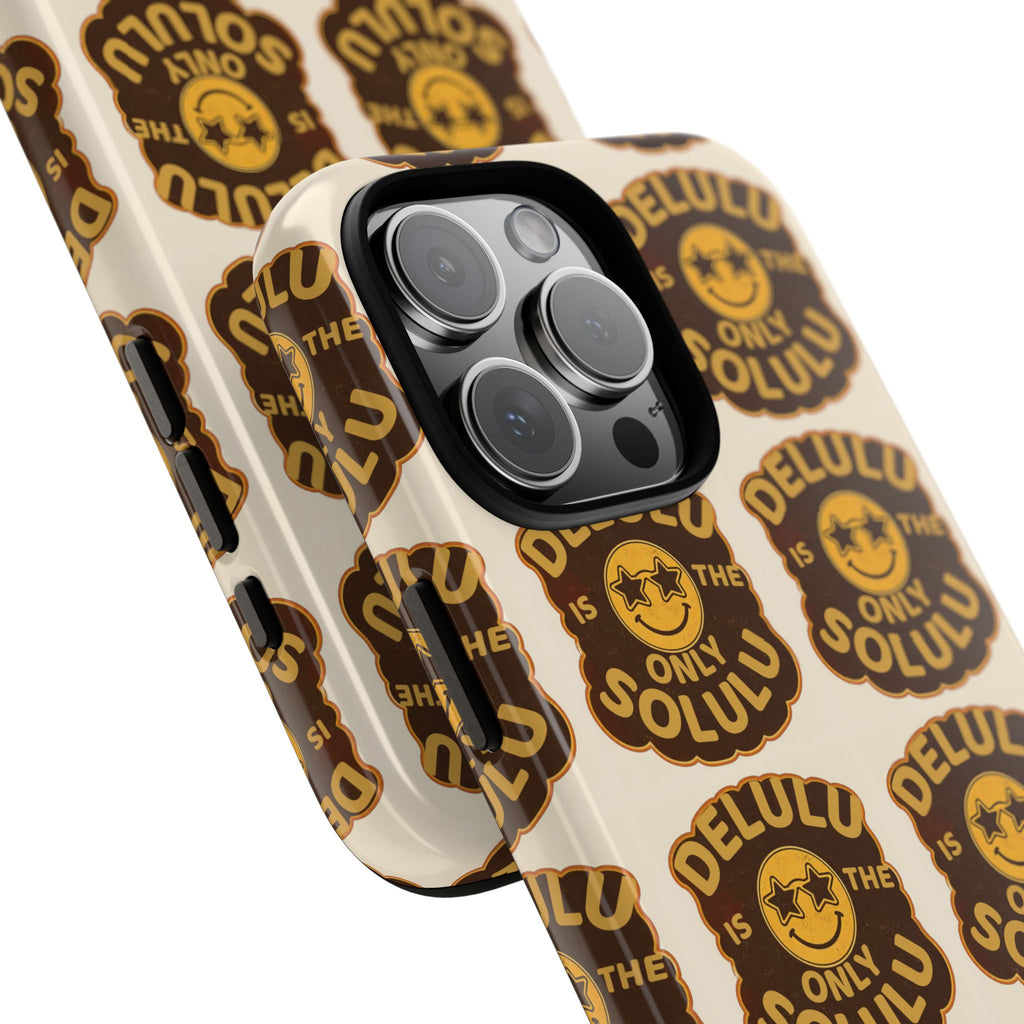 Coque de téléphone « Le délire, c’est la seule solution »