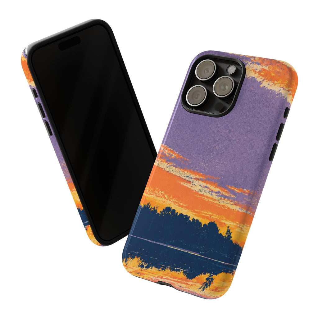 Coque de téléphone résistante Sunset Lake