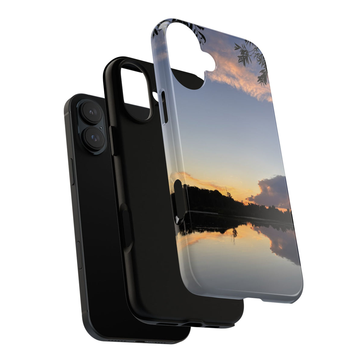 Ellensburg, Washington Sunset Lake Reflection Tough Phone Case