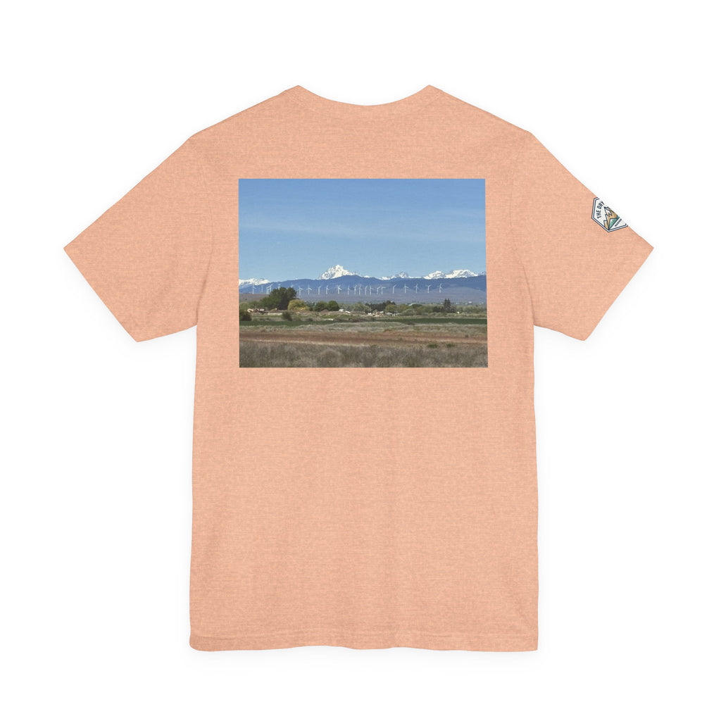 Mt. Stuart Photo T-Shirt Back: Ellensburg Edition