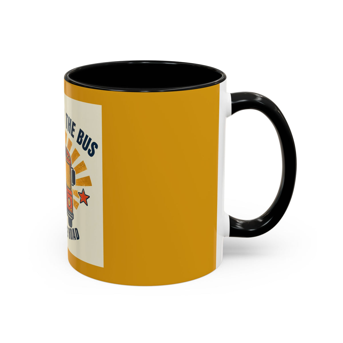 I’m Driving the Bus Get Out the Road Retro Bus Coffee Mug