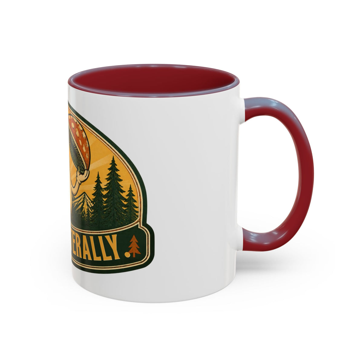 No Cap, Literally Mushroom Coffee Mug