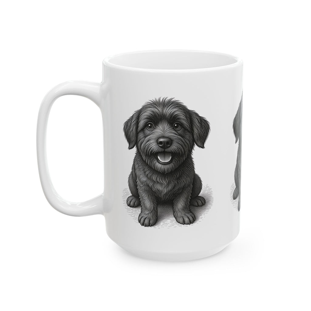 Adorable Puppy Ceramic Mug