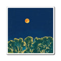 Moonlit Trees Scenic Nature Magnet