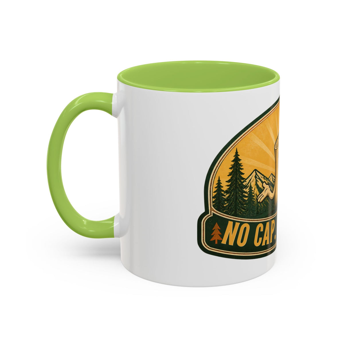 No Cap, Literally Mushroom Coffee Mug