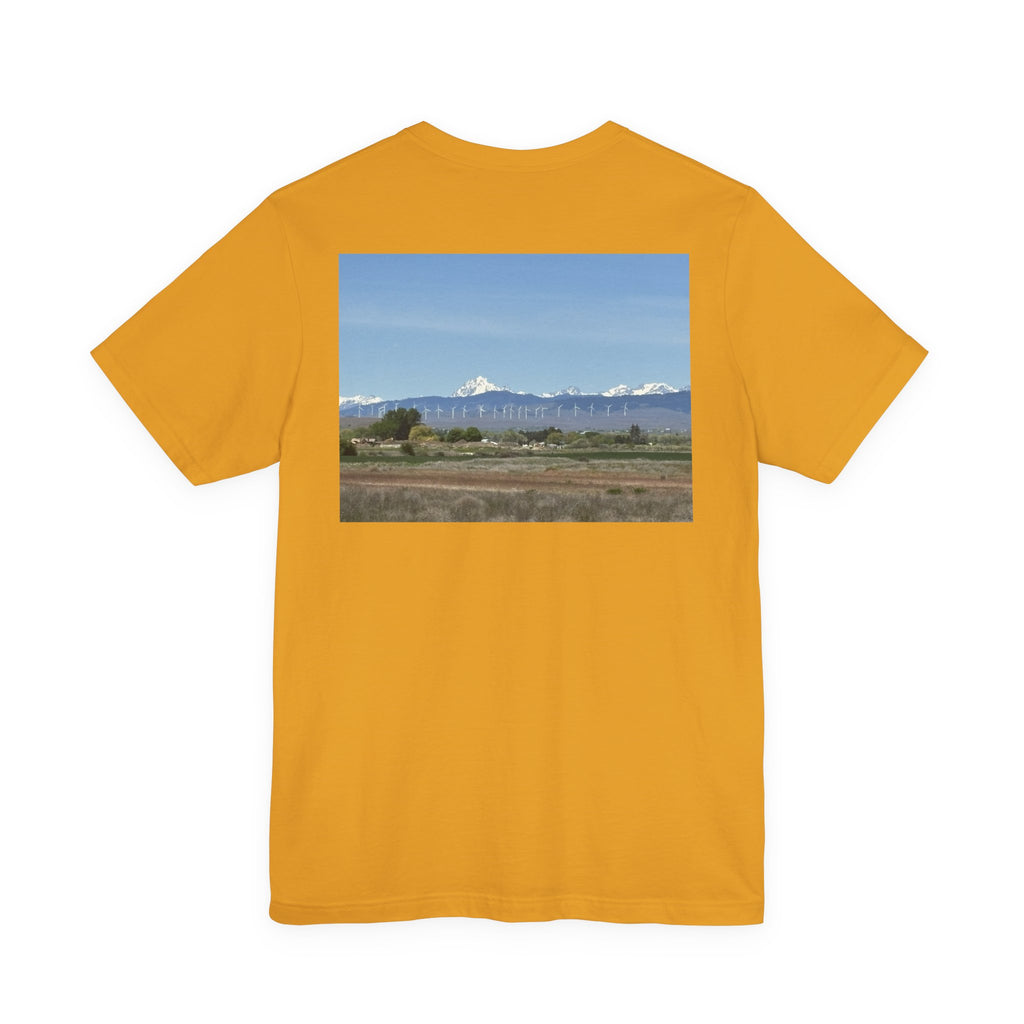 T-shirt photo du mont Stuart – Dos : édition Ellensburg