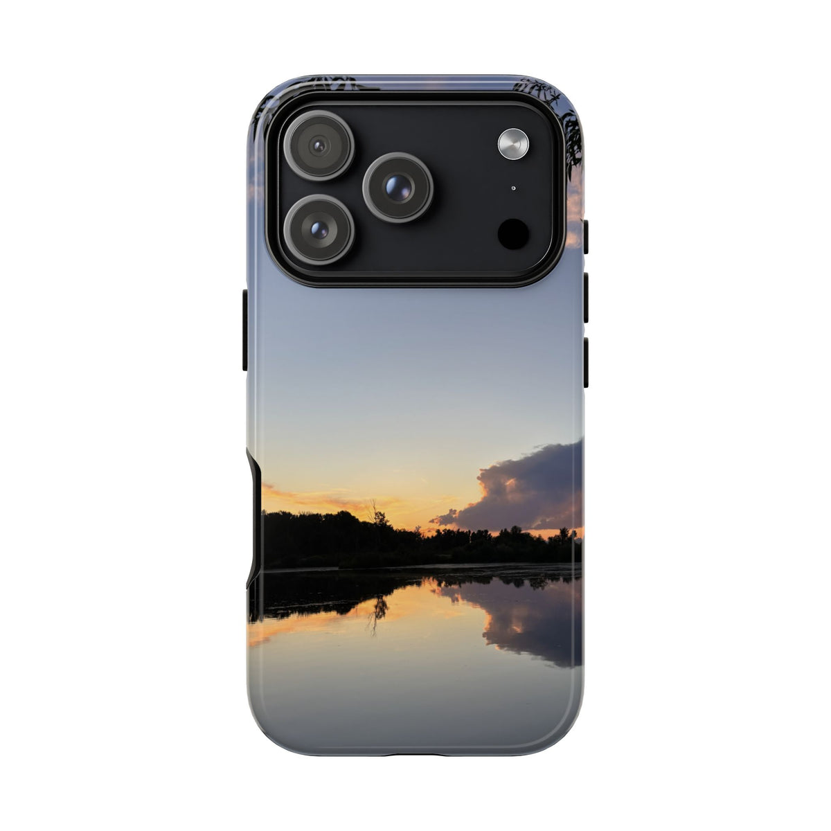 Ellensburg, Washington Sunset Lake Reflection Tough Phone Case