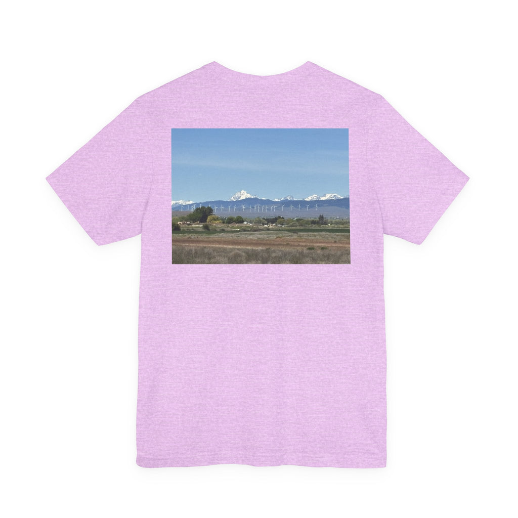 T-shirt photo du mont Stuart – Dos : édition Ellensburg