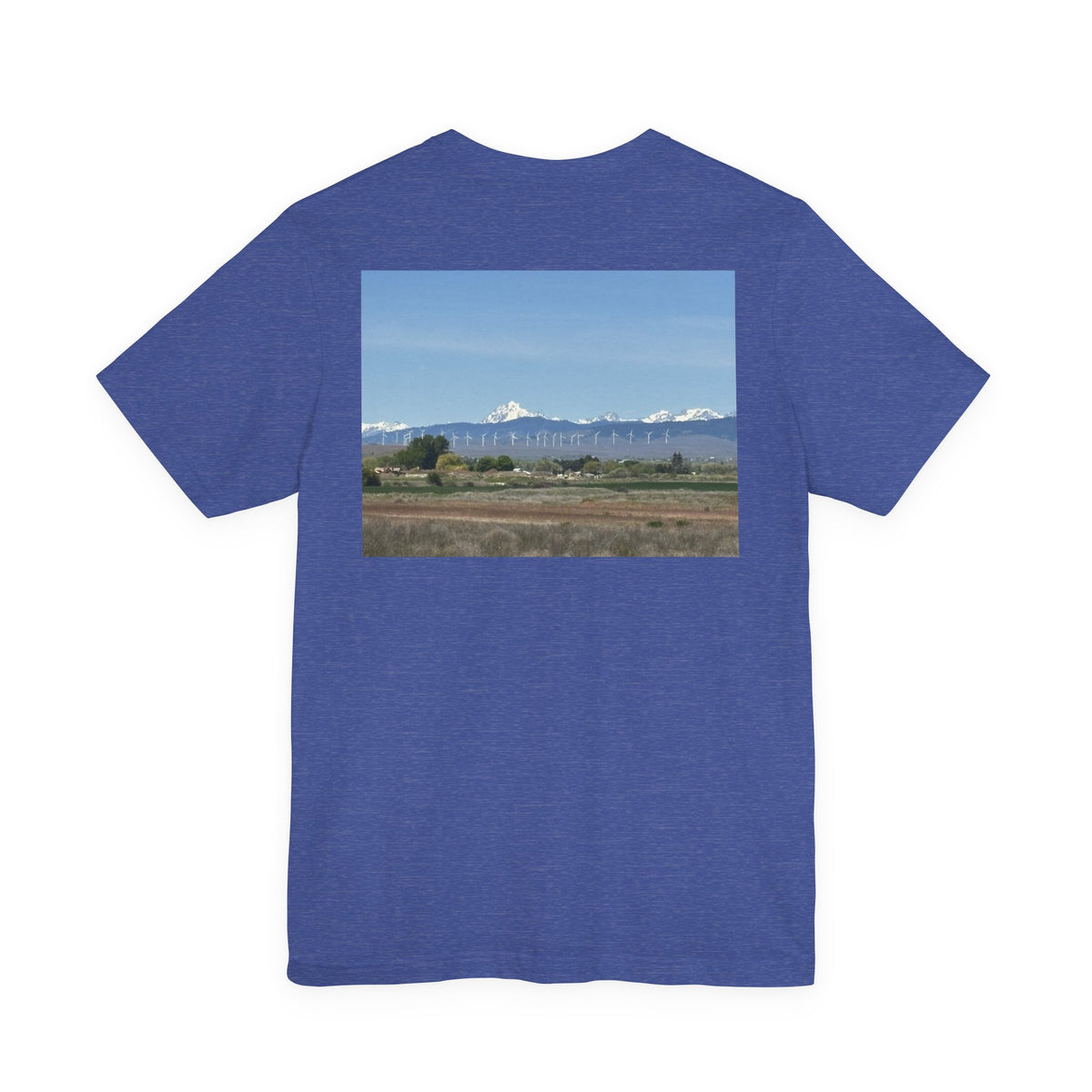 T-shirt photo du mont Stuart – Dos : édition Ellensburg