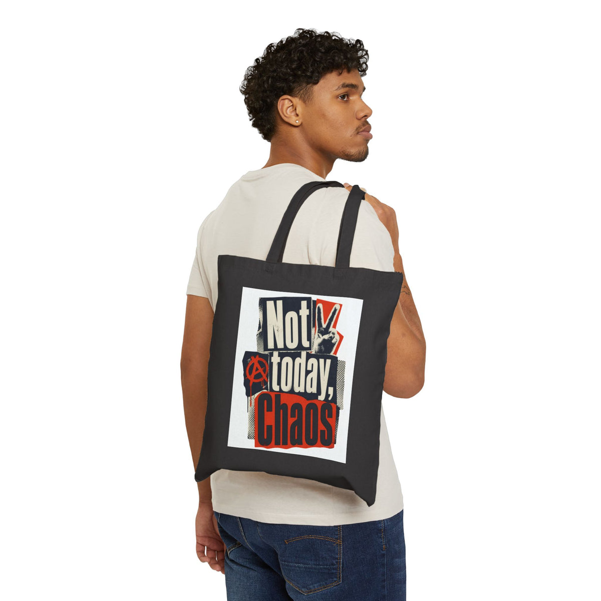 Not Today, Chaos Tote Bag
