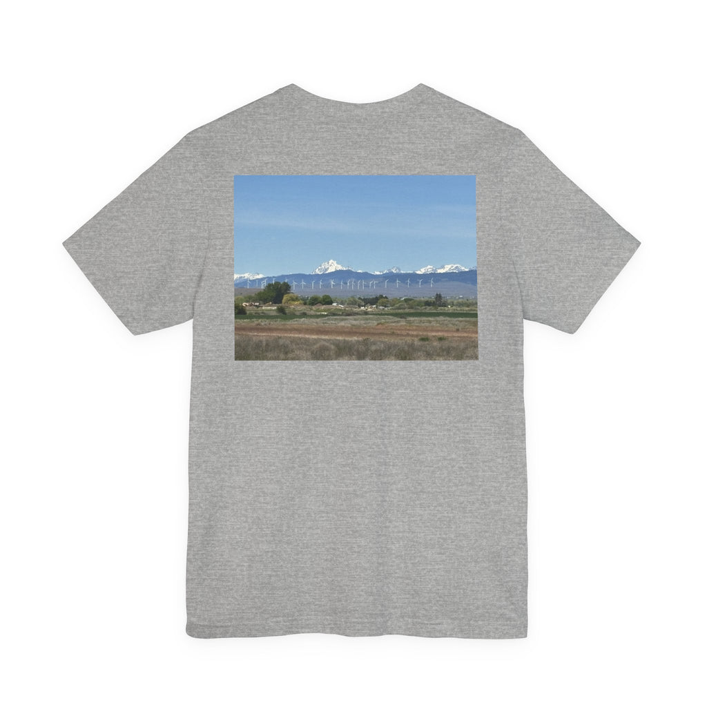 T-shirt photo du mont Stuart – Dos : édition Ellensburg