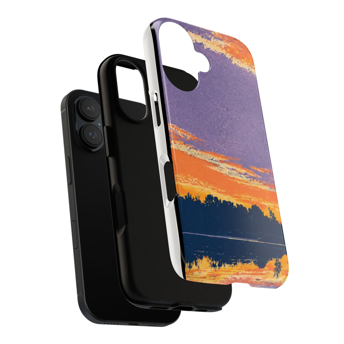 Coque de téléphone résistante Sunset Lake