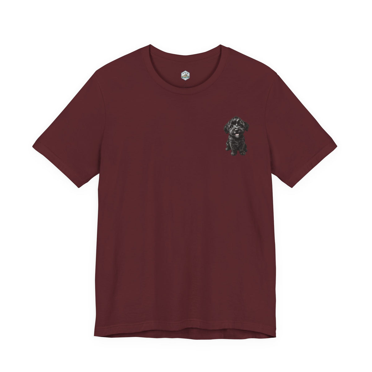 T-shirt avec un adorable chiot Schnoodle tout doux