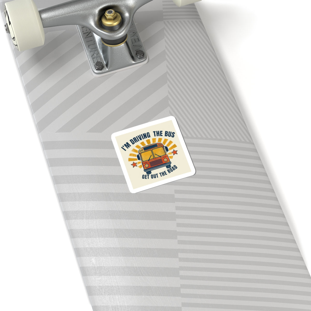 I’m Driving the Bus School Bus Kiss-Cut Sticker