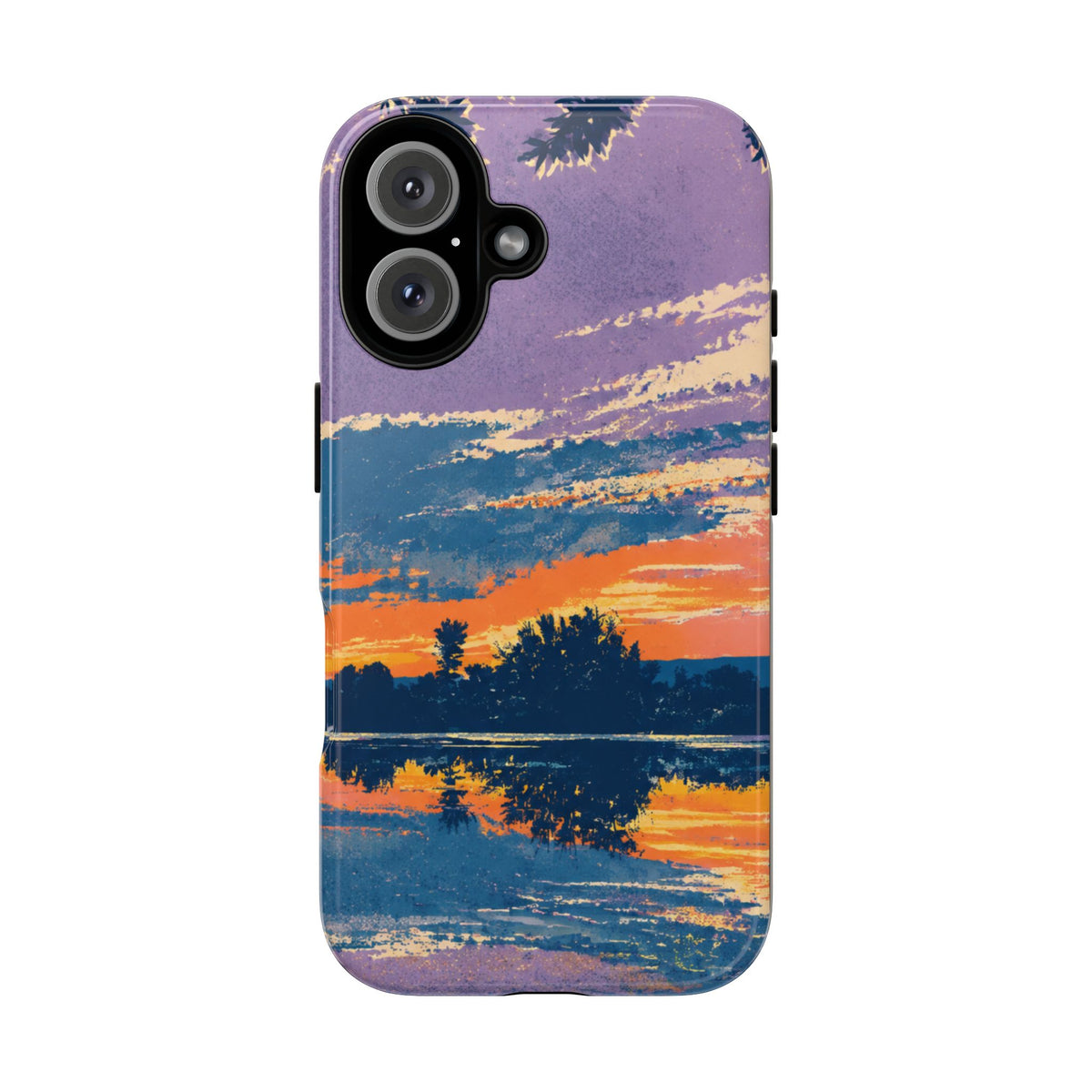 Sunset Lake Tough Phone Case