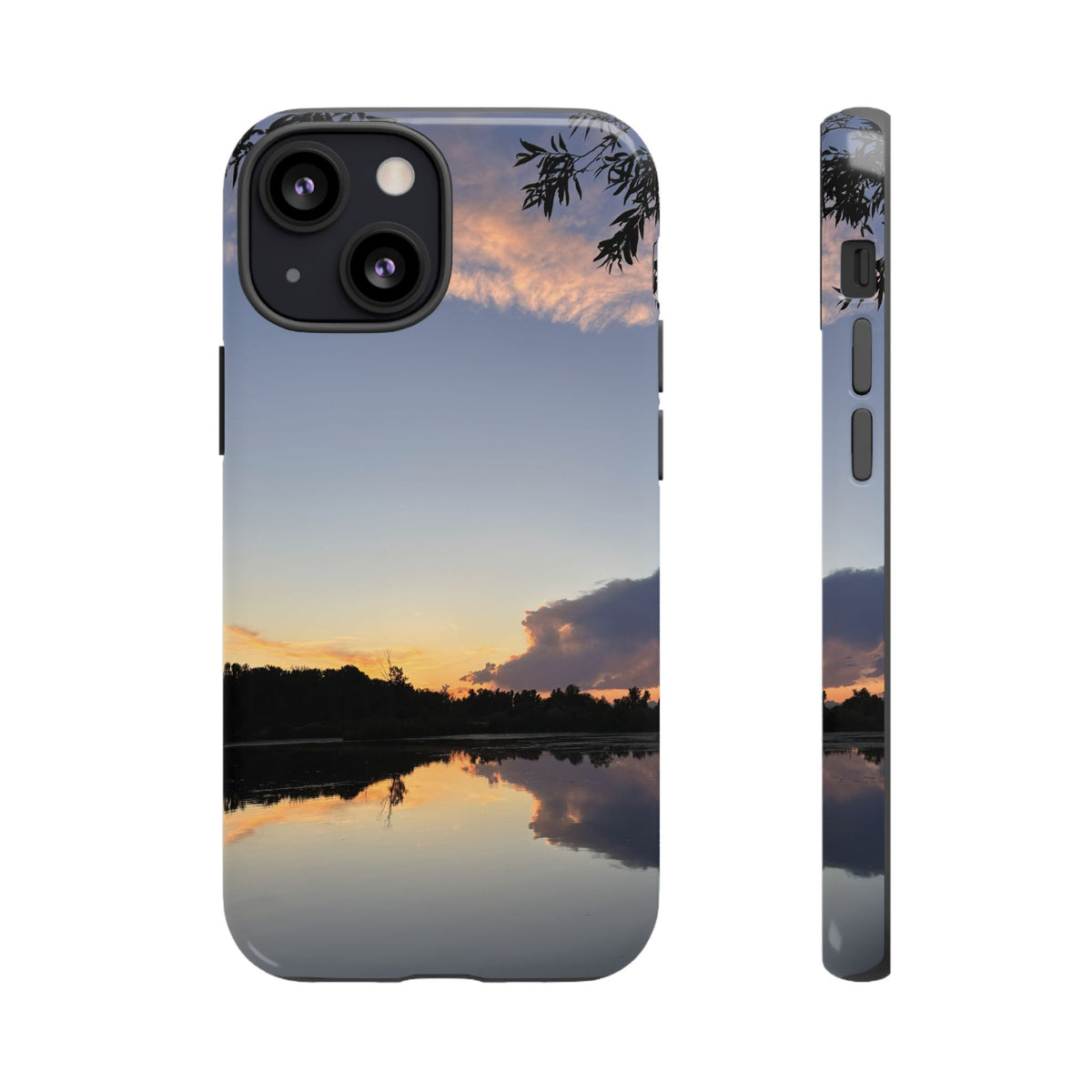 Ellensburg, Washington Sunset Lake Reflection Tough Phone Case