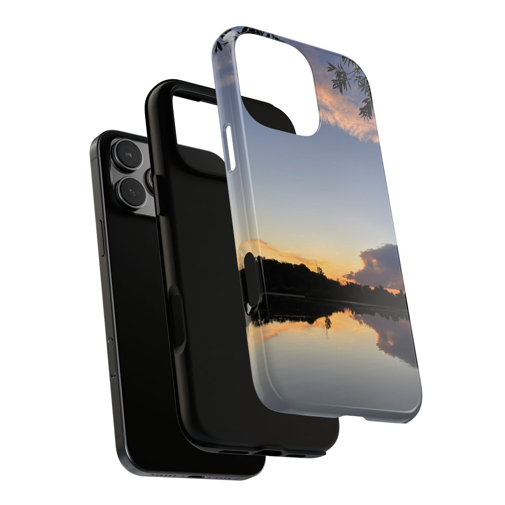 Ellensburg, Washington Sunset Lake Reflection Tough Phone Case