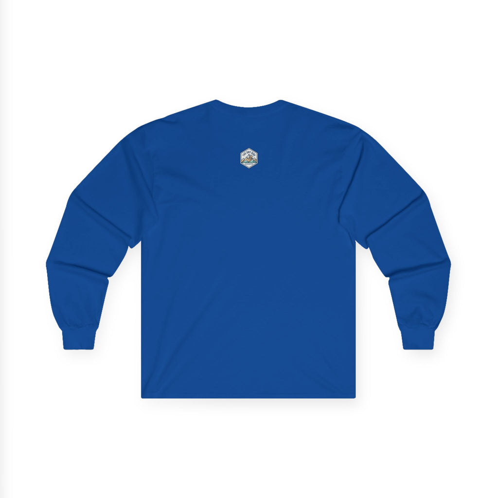Ellensburg Sunset Fishing Pond Reflection Long Sleeve Tee