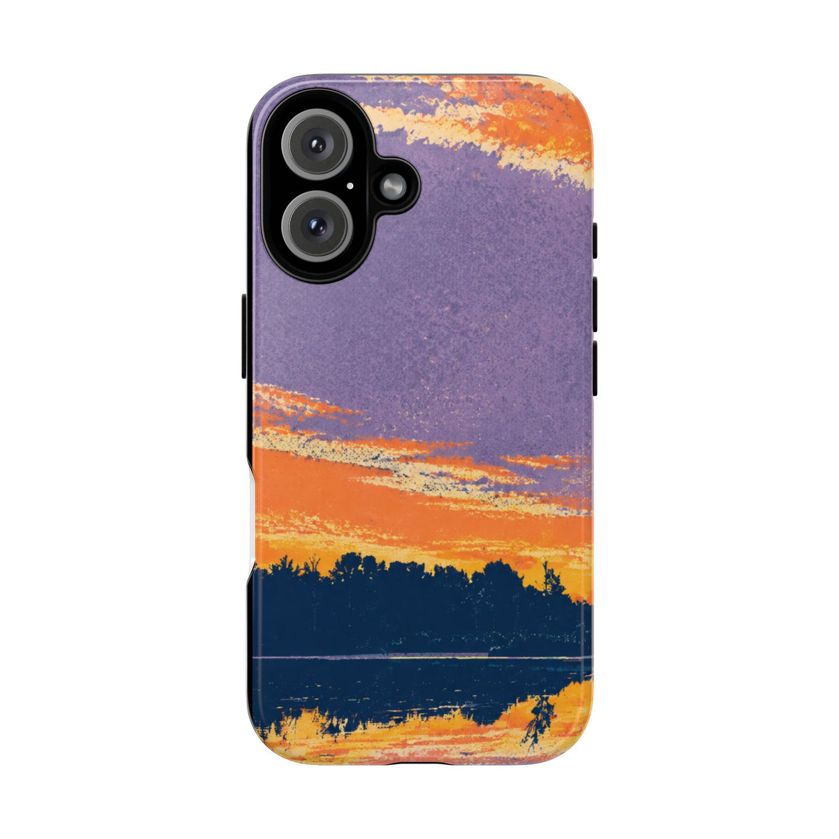 Sunset Lake Tough Phone Case