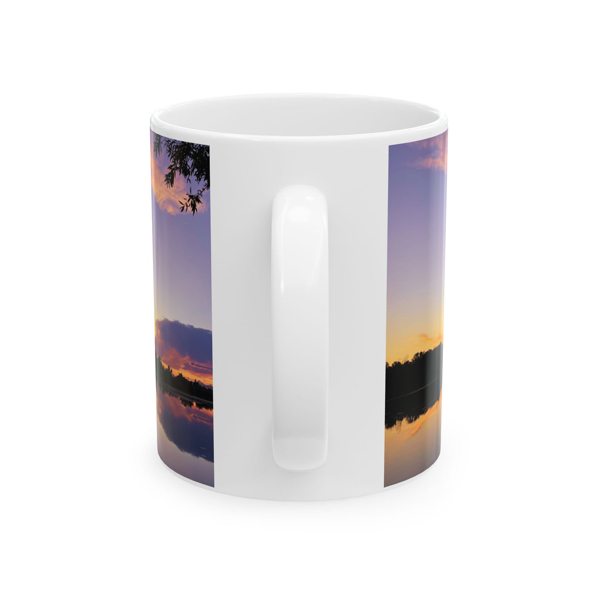 Ellensburg Sunset Lake Reflection Ceramic Mug