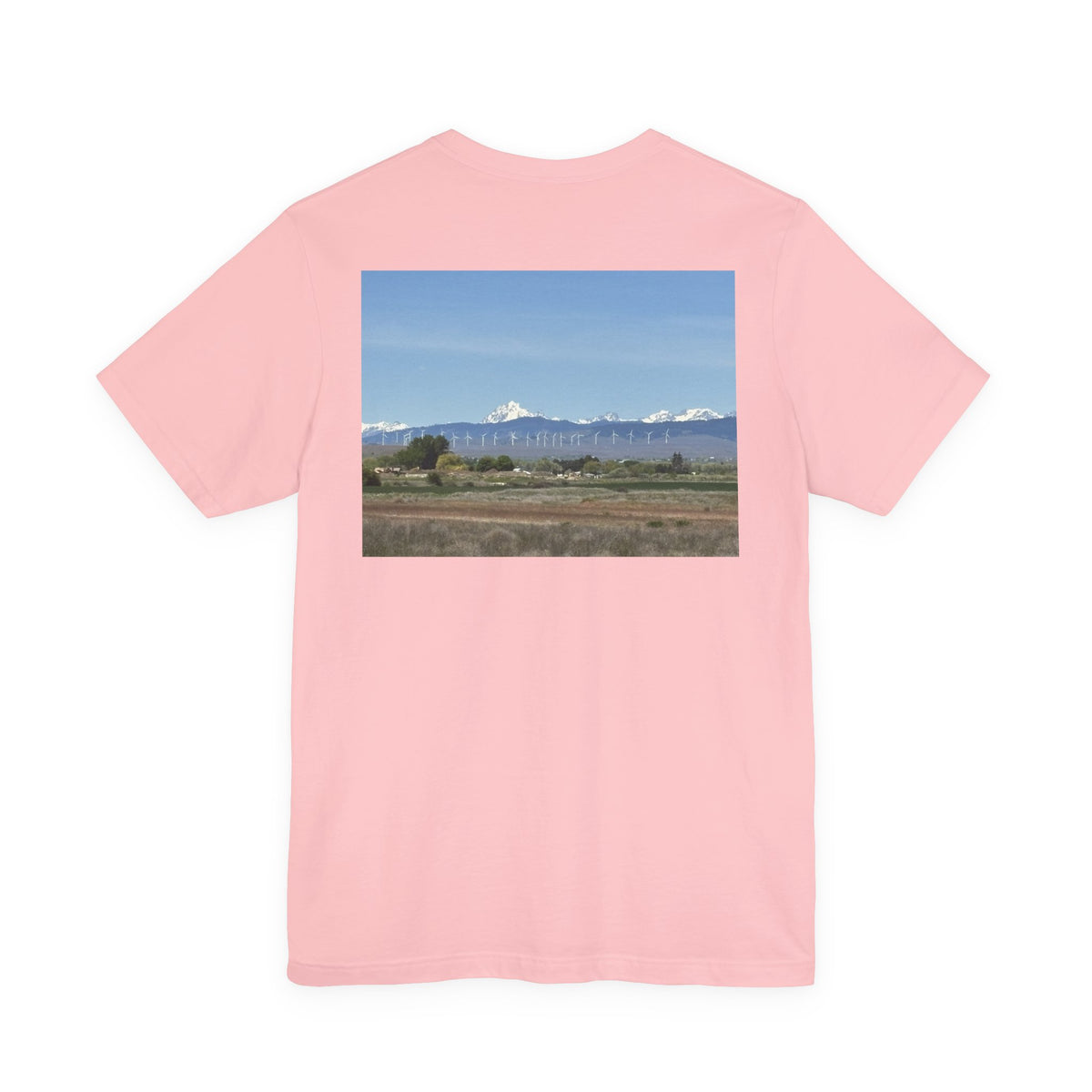 T-shirt photo du mont Stuart – Dos : édition Ellensburg