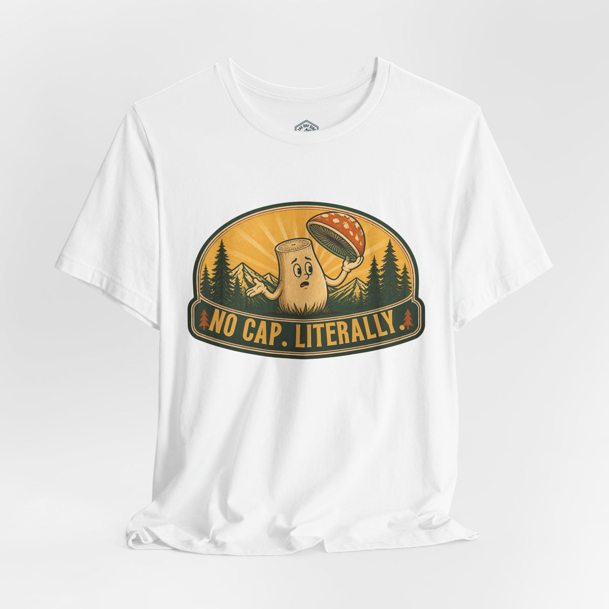 No Cap Literally Outdoors Graphic Tee