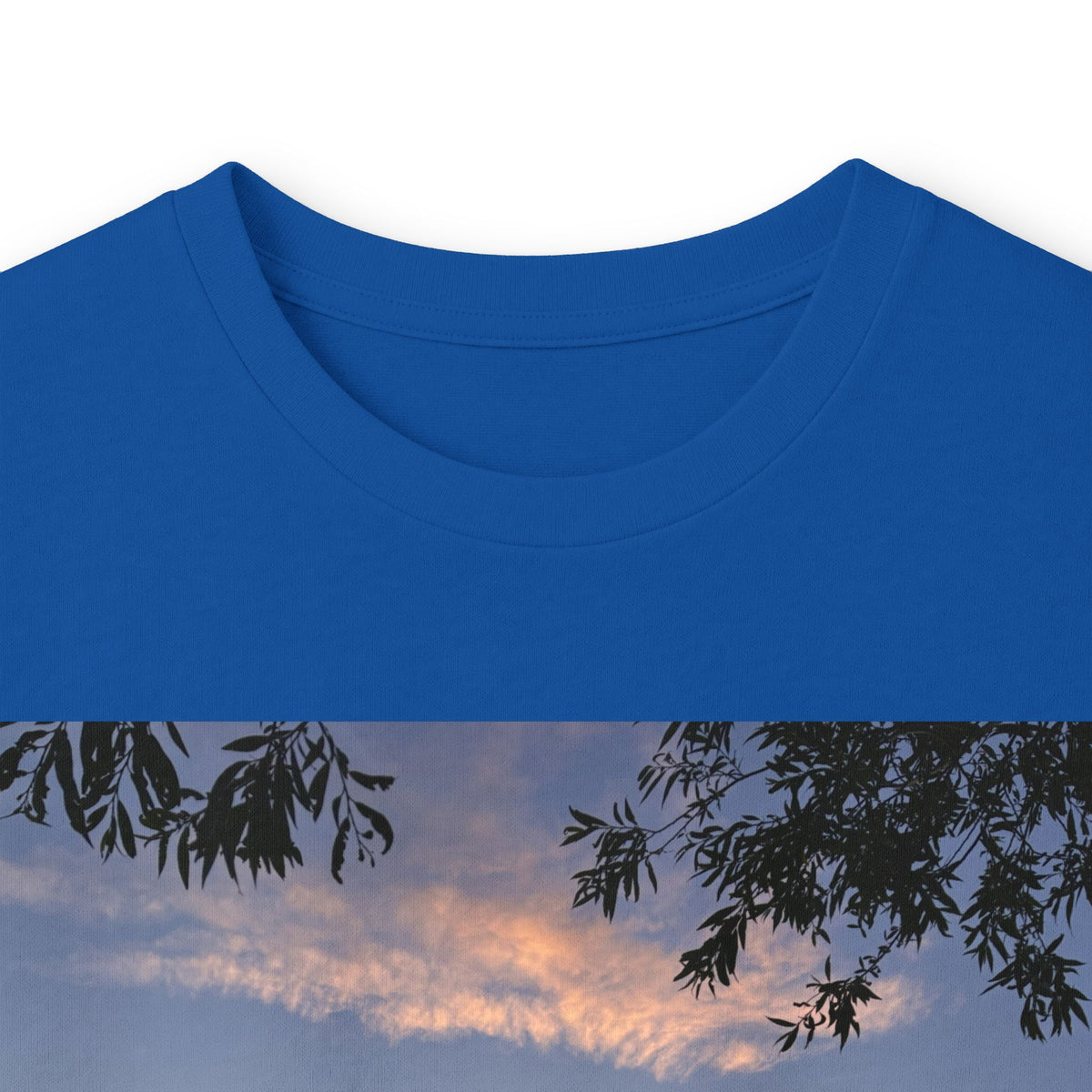Ellensburg Sunset Fishing Pond Reflection Long Sleeve Tee