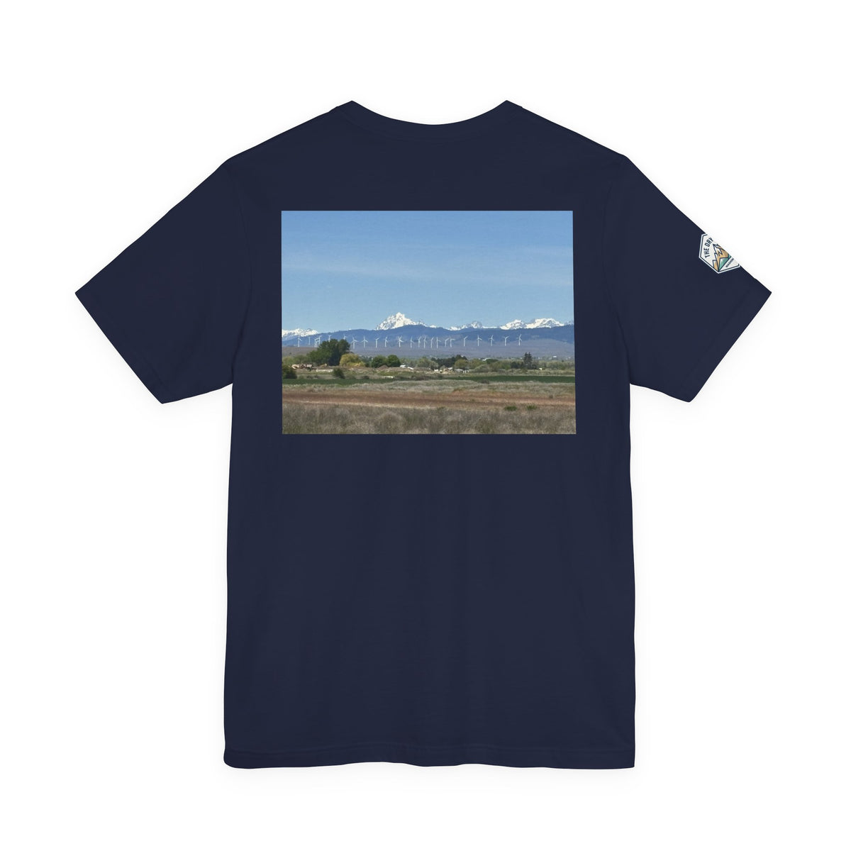 Mt. Stuart Photo T-Shirt Back: Ellensburg Edition