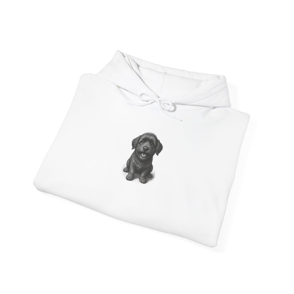 Sweat à capuche pour adorable chiot Schnoodle