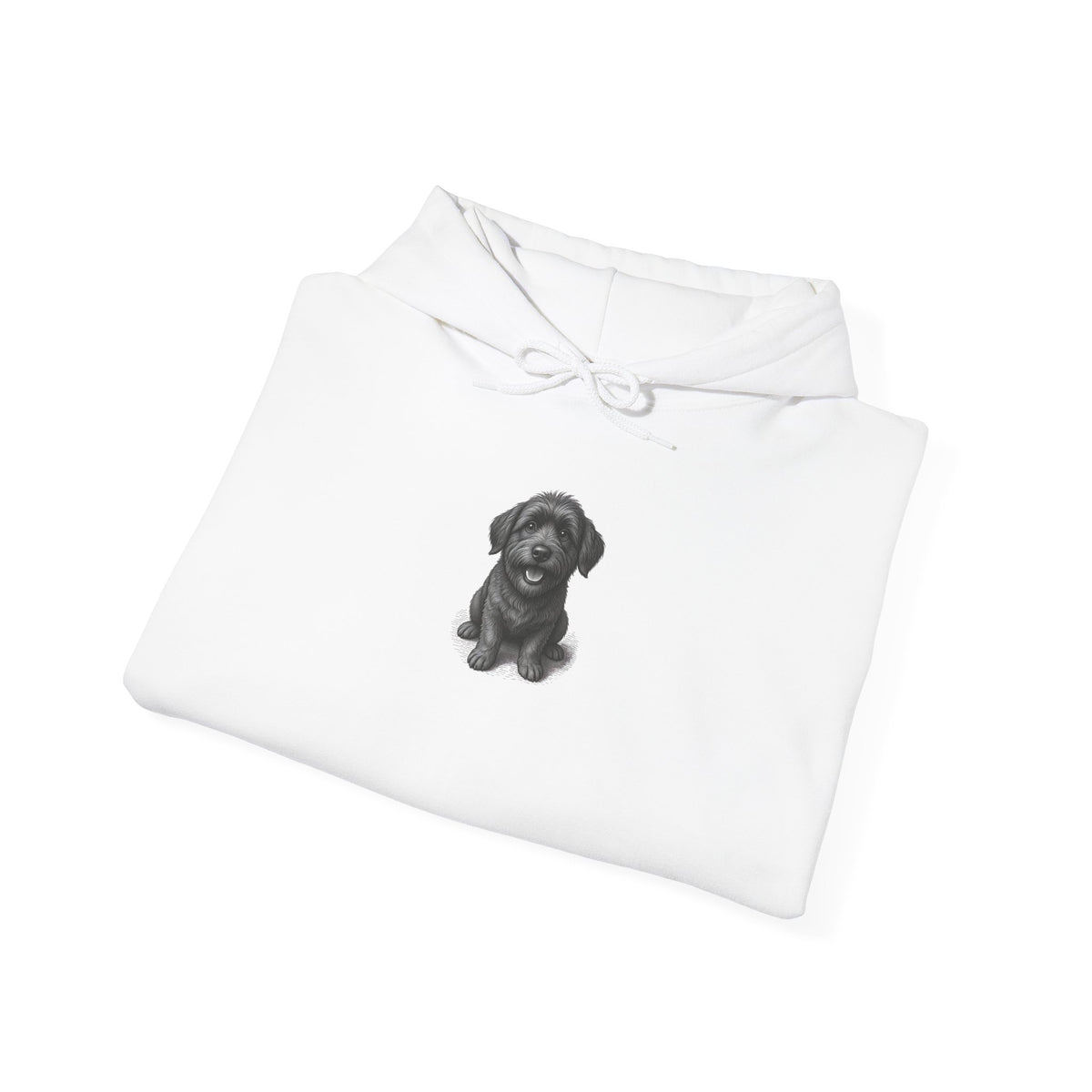 Sweat à capuche pour adorable chiot Schnoodle