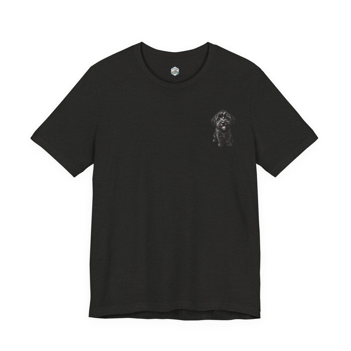 T-shirt avec un adorable chiot Schnoodle tout doux