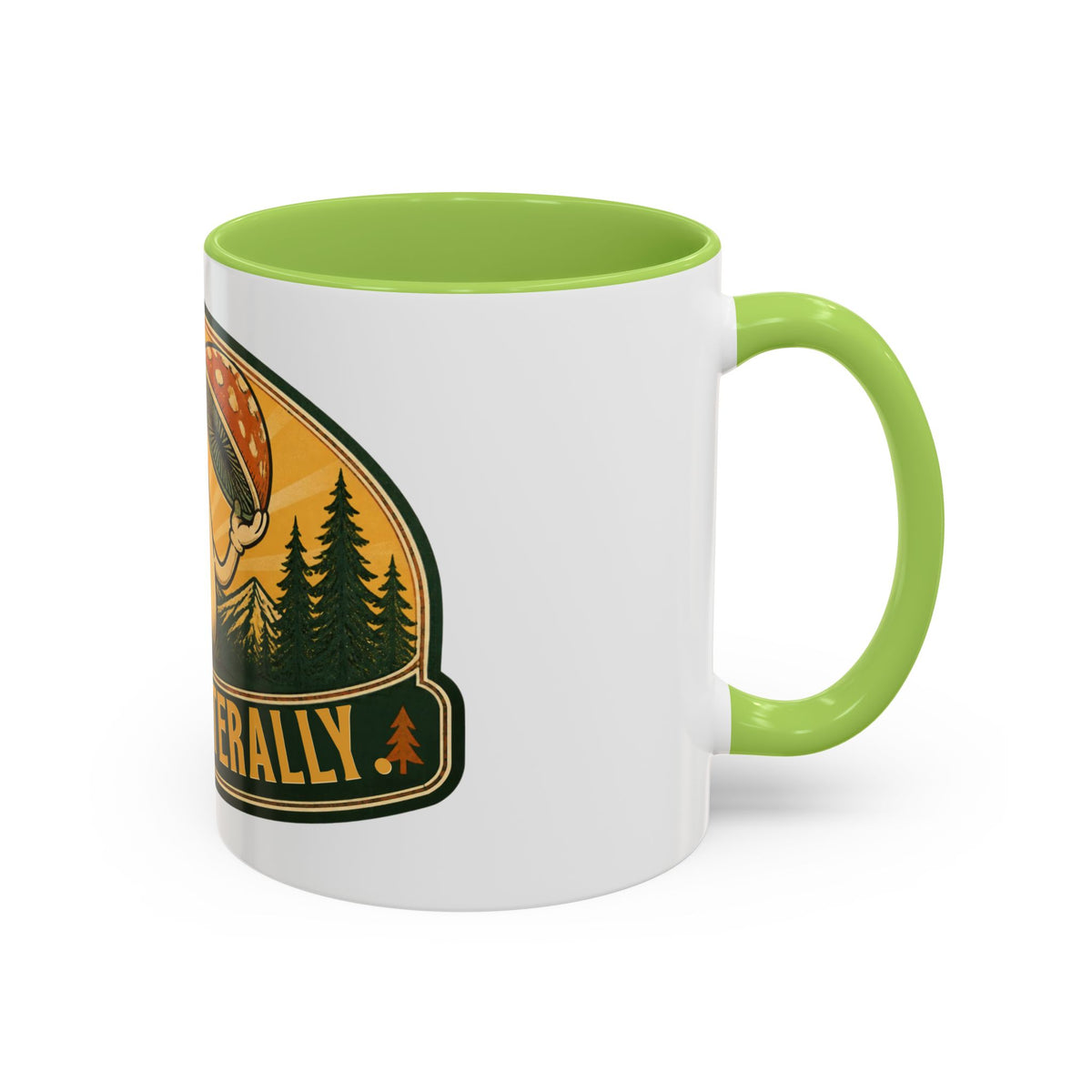 No Cap, Literally Mushroom Coffee Mug