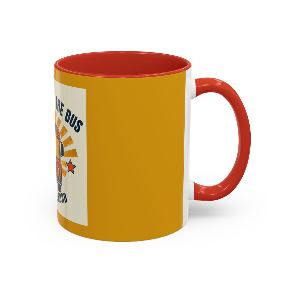 I’m Driving the Bus Get Out the Road Retro Bus Coffee Mug