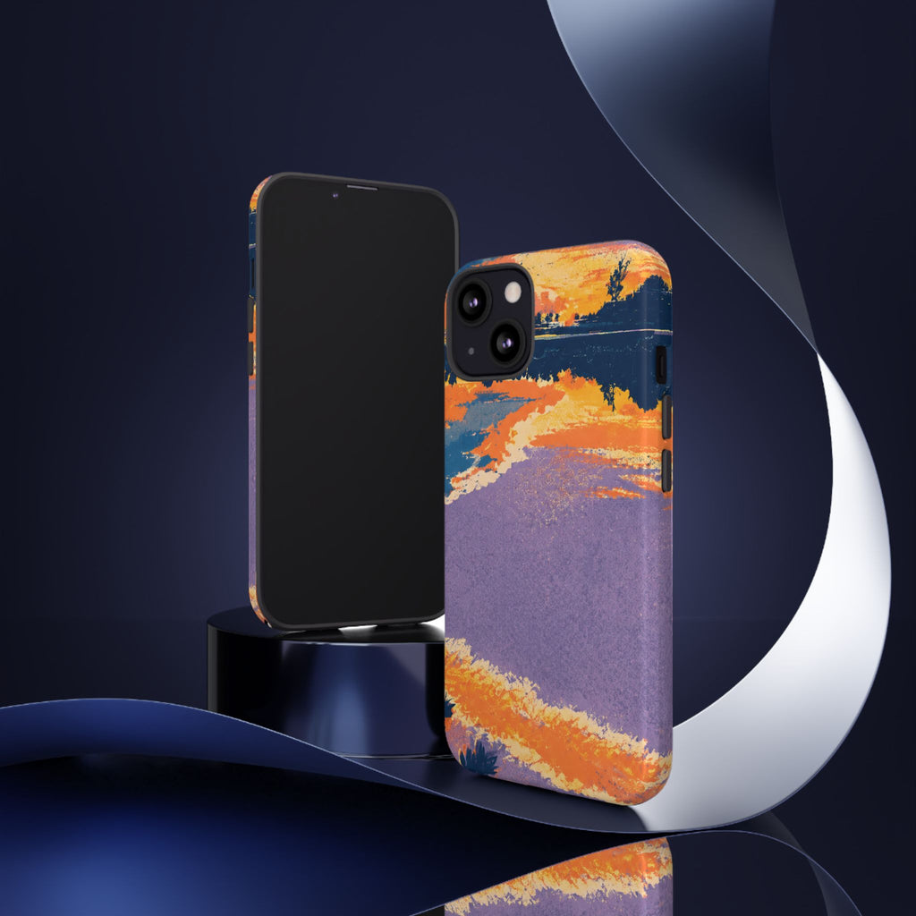 Sunset Landscape Tough Phone Case