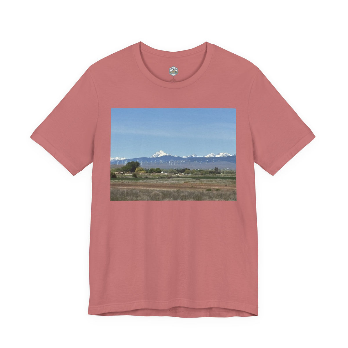 T-shirt photo du mont Stuart : édition Ellensburg