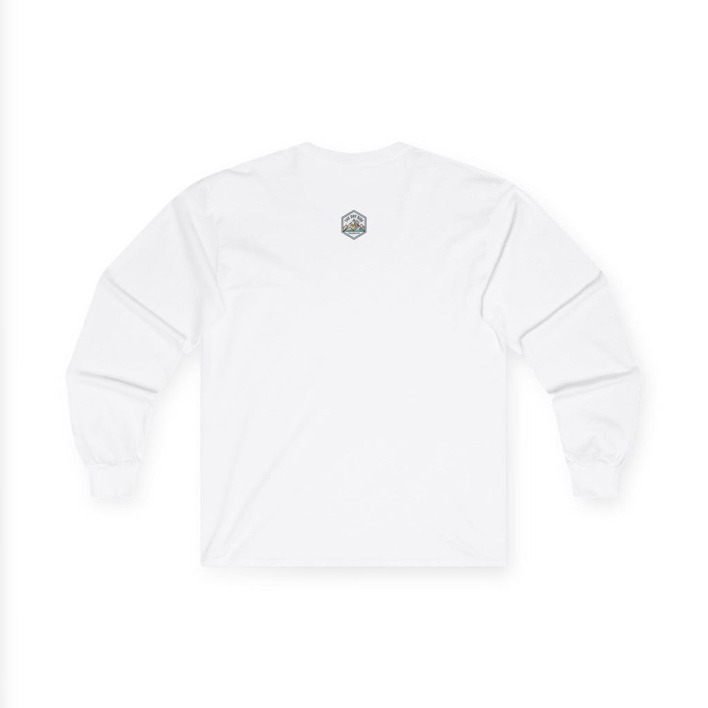 Ellensburg Sunset Fishing Pond Reflection Long Sleeve Tee