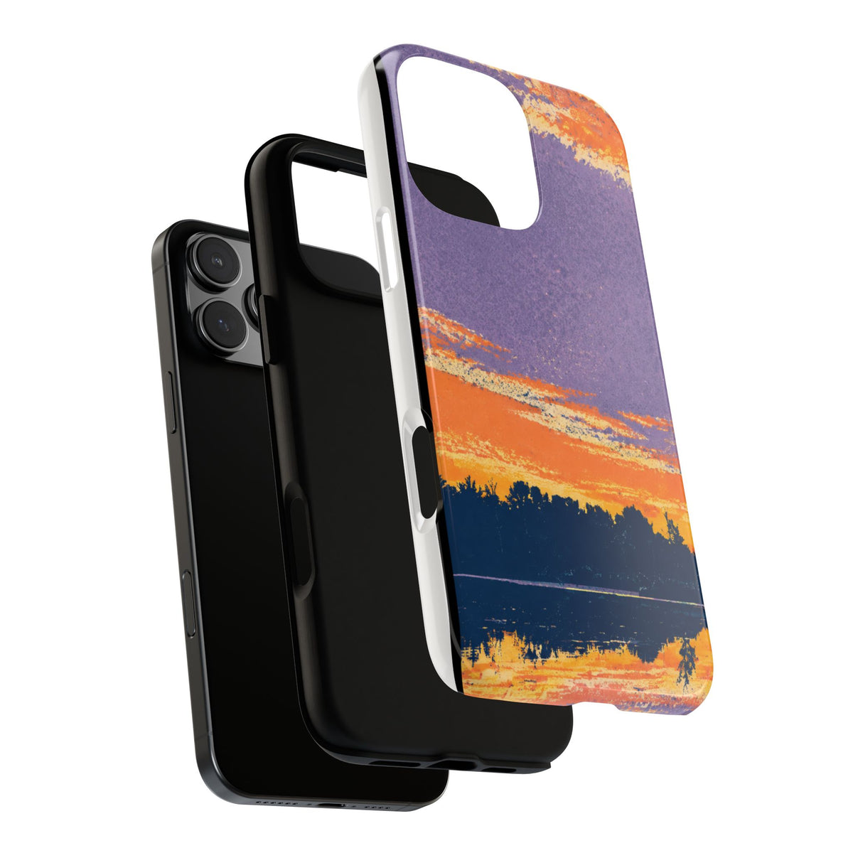 Coque de téléphone résistante Sunset Lake