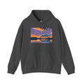 Retro Ellensburg Ringer Loop Sunset Hoodie