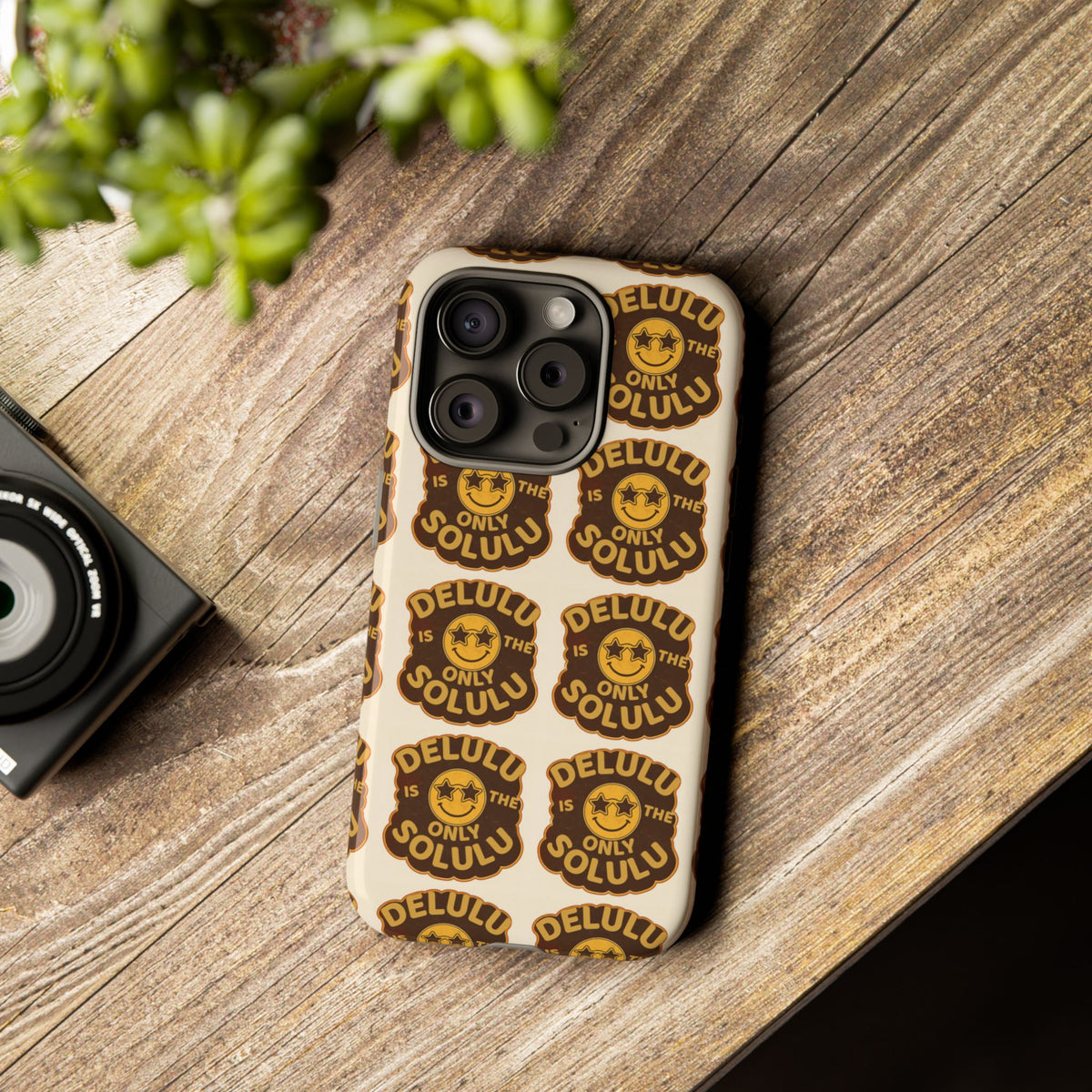 Delulu Is Only Solulu Phone Case