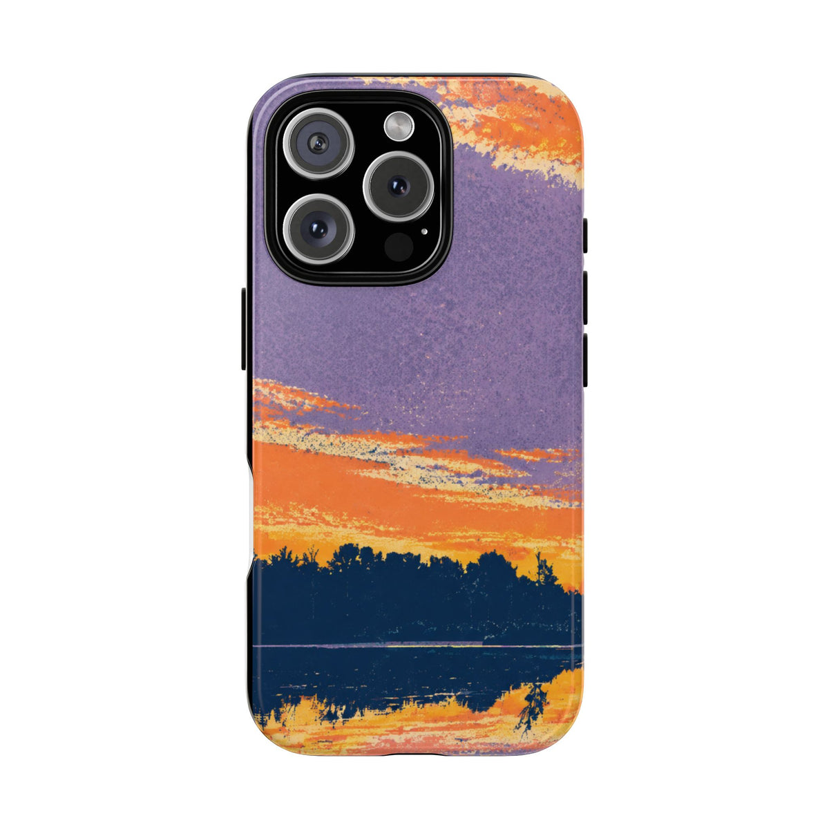 Sunset Lake Tough Phone Case