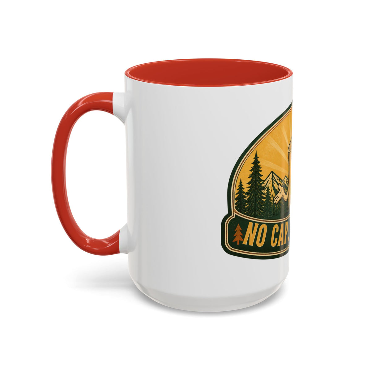 No Cap, Literally Mushroom Coffee Mug